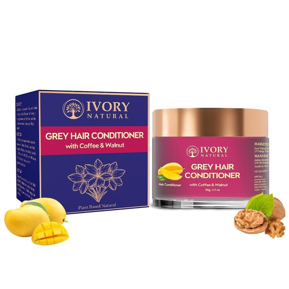 Ivory Natural Grey Hair Conditioner - 50 gms