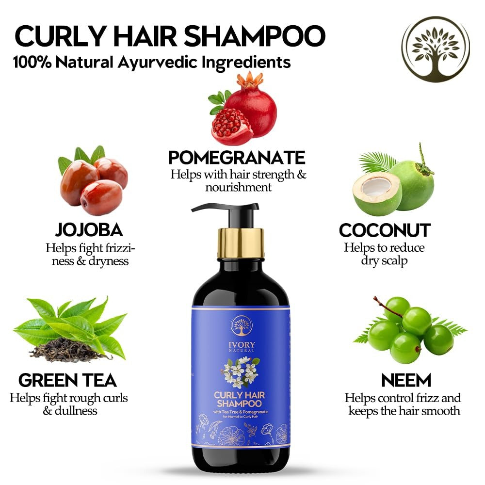 Ivory Natural Curly Hair Shampoo - 200 ml