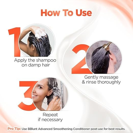 BBLUNT Advanced Smoothening Shampoo - 300 ml