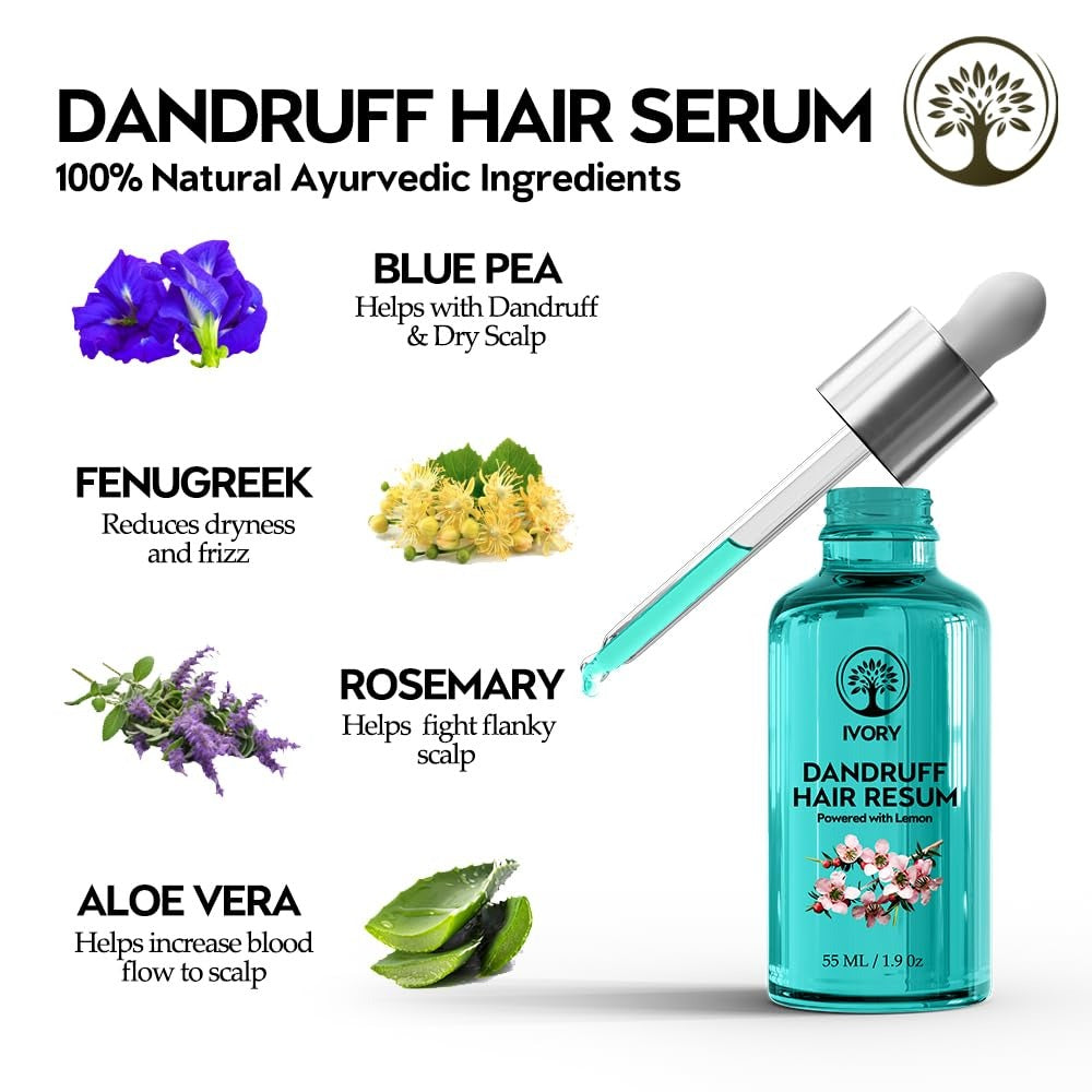 Ivory Natural Dandruff Hair Serum - 55 ml