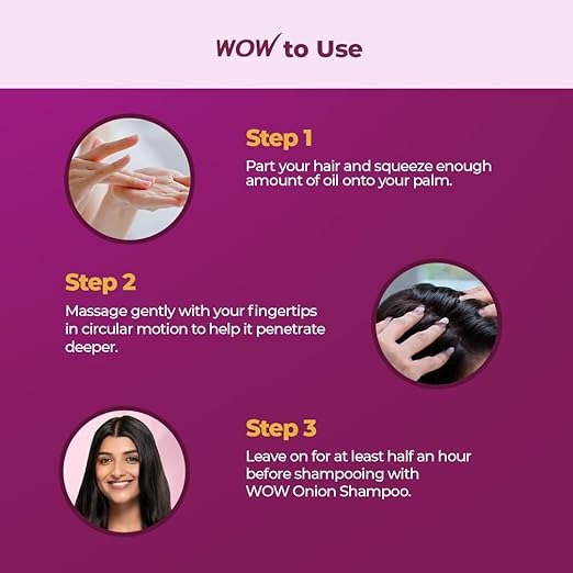 Wow Skin Science Onion Black Seed Oil Ultimate Hair Care Kit