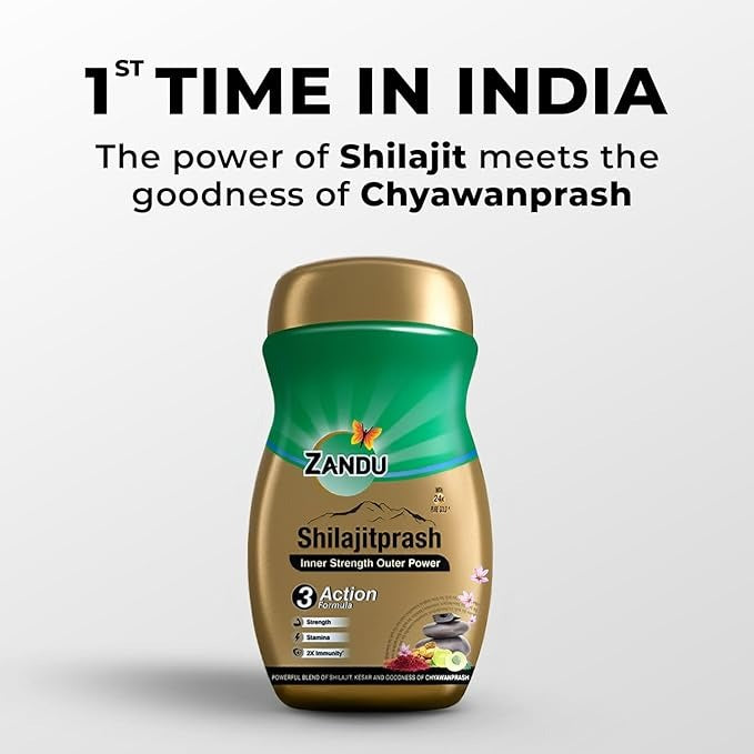 Zandu Shilajitprash Dual Goodness of Chyawanprash