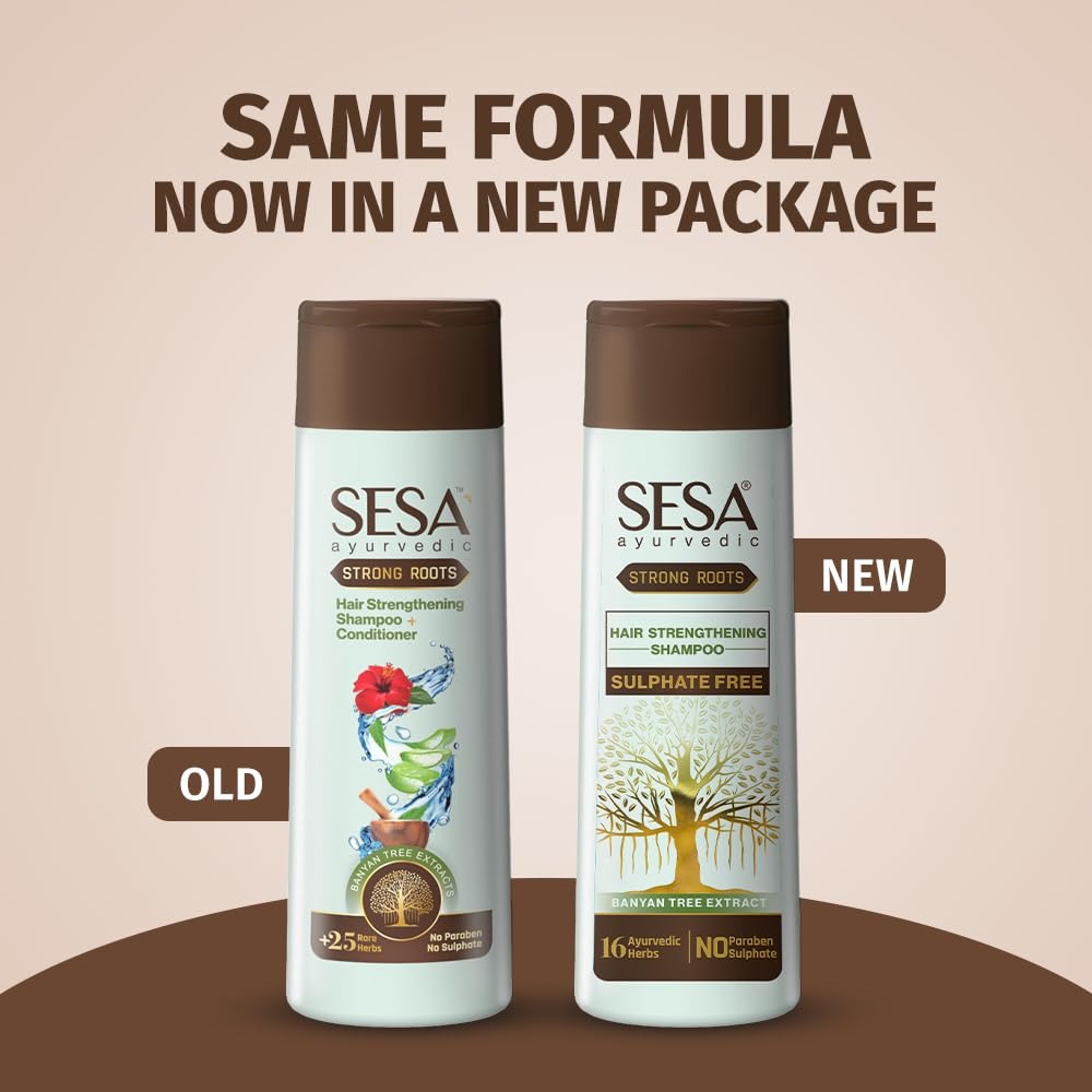 Sesa Ayurvedic Strong Roots Shampoo + Conditioner - 200 ml