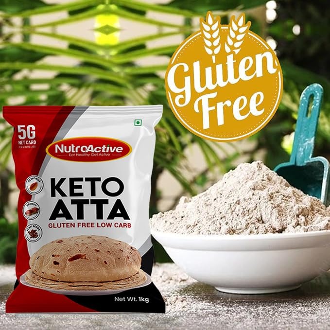 Diabexy NutroActive Keto Atta Net Carb 4% Extremely Low Carb Flour - 1kg