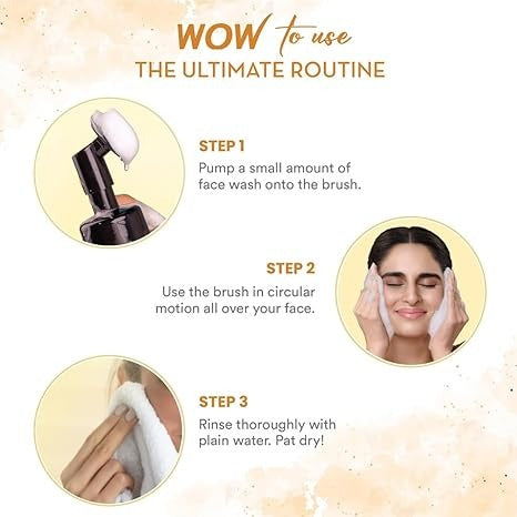Wow Skin Science Ubtan Foaming Face Wash