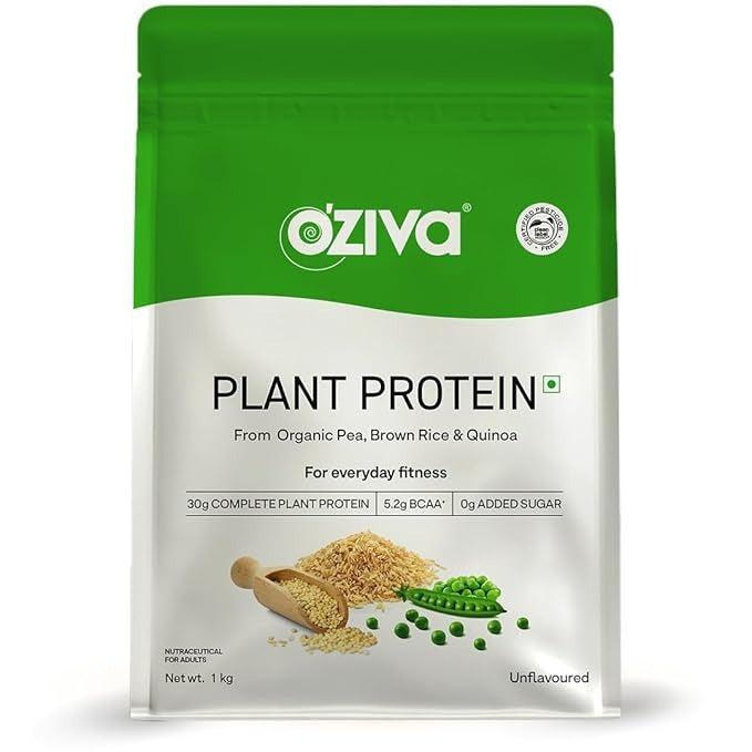 Oziva Organic Plant Protein for Everyday Fitness