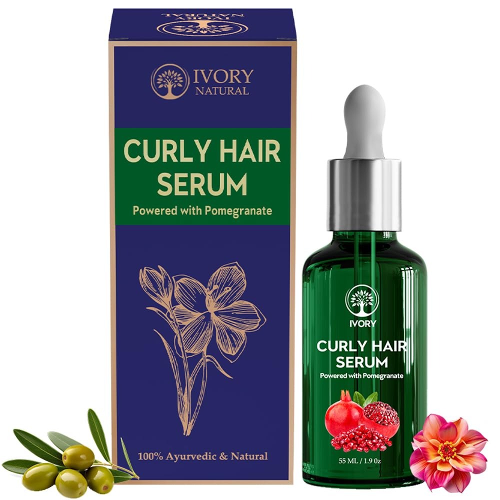 Ivory Natural Curly Hair Serum - 55 ml