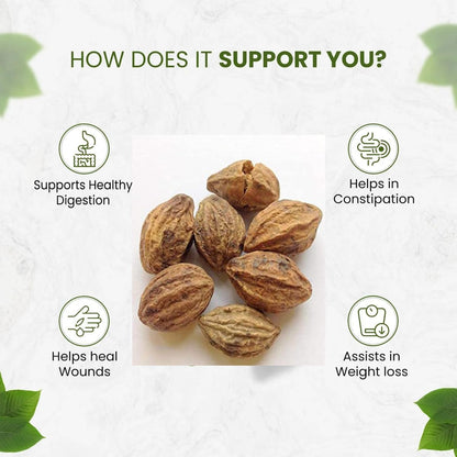 Namo Organics Badi Harad Whole - 300 Grams