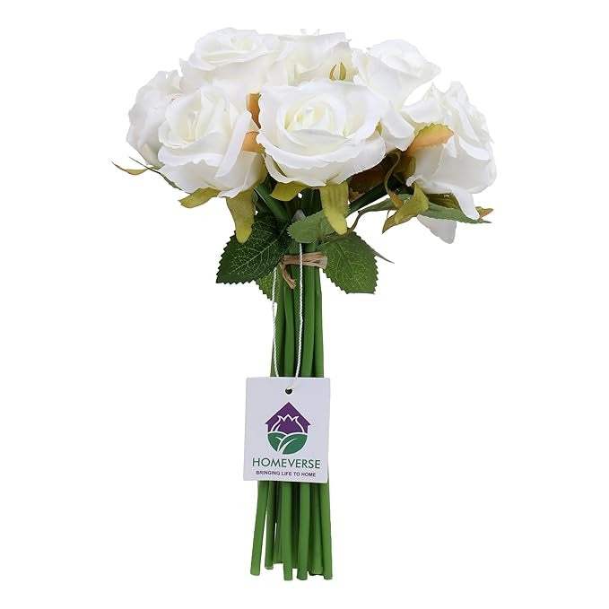 Artificial Rose Fake Silk Plants