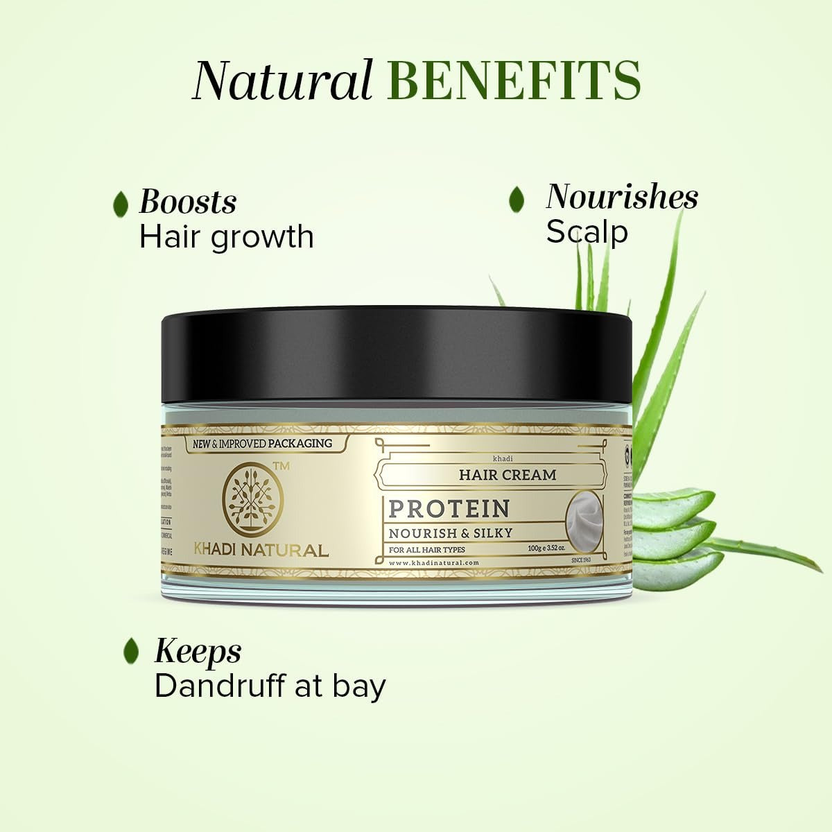 Khadi Natural Protein Hair Cream - 150 gms