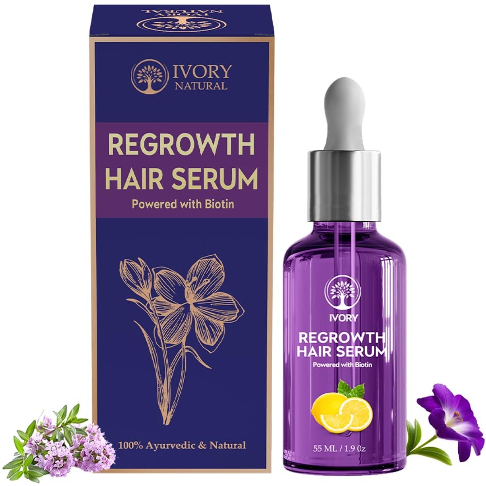 Ivory Natural Regrowth Hair Serum - 55 ml