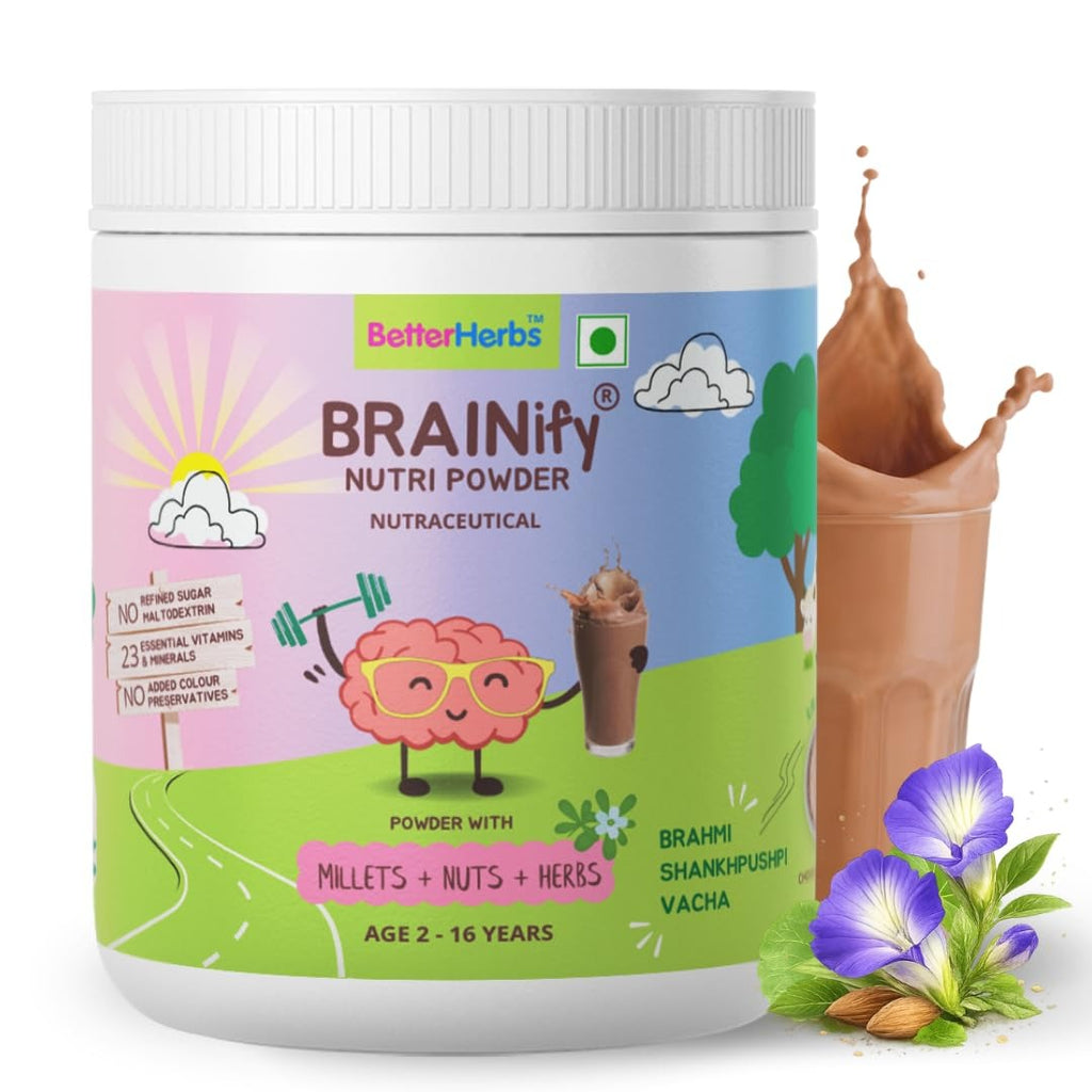 Better Herbs Brainify Nutri Drink Powder Chocolate