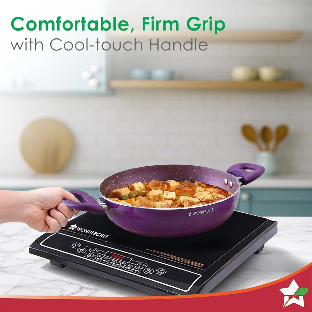 Wonderchef Orchid Kadhai 24cm