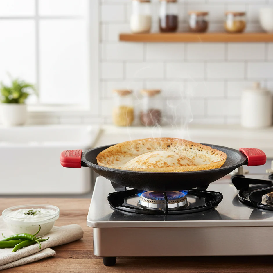 Wonderchef Forza Cast Iron Appachetty 20cm Naturally Non-Stick