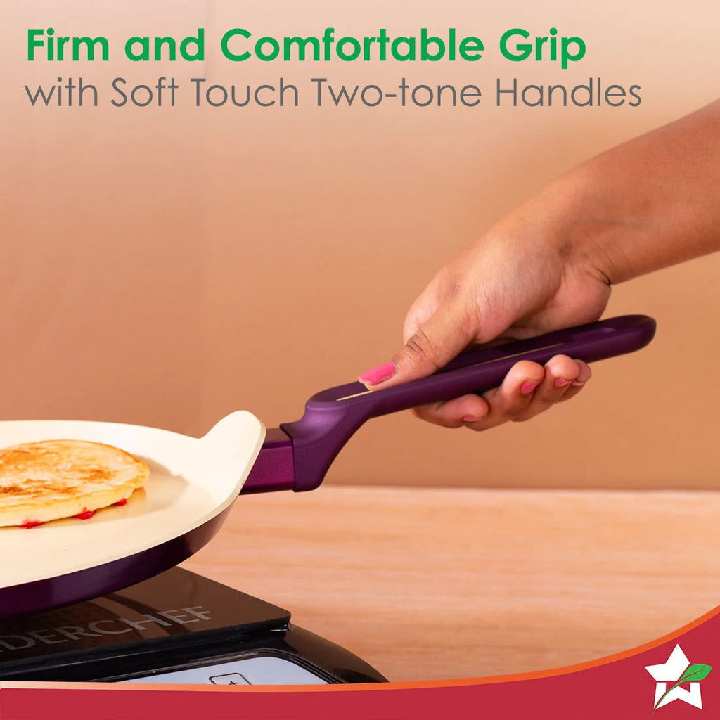 Wonderchef Bellagio Ceramic Non-Stick Dosa Tawa 28cm