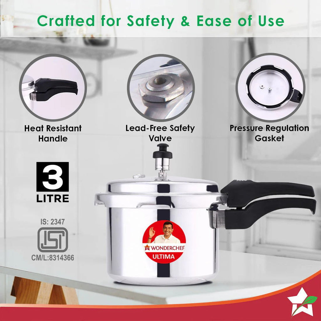 Wonderchef Ultima Pressure Cooker Outer Lid 3L