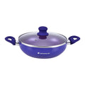 Wonderchef Blueberry Aluminium 24cm Wok Non-Stick Induction Friendly