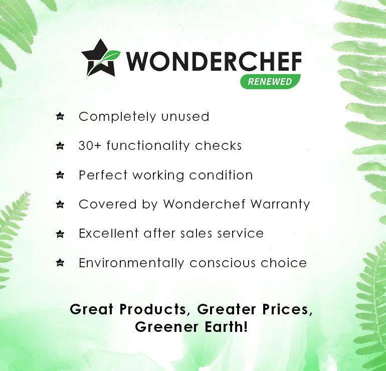 Wonderchef Blueberry Aluminium 24cm Wok Non-Stick Induction Friendly