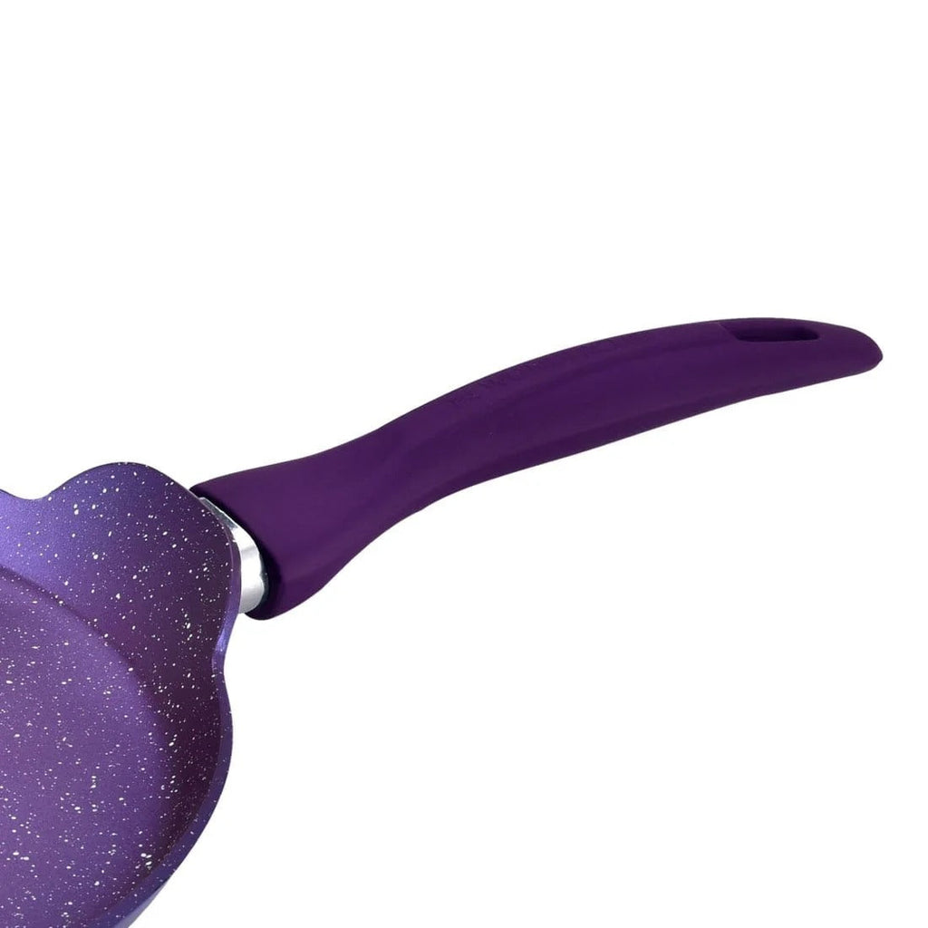 Wonderchef Blueberry Aluminium 24cm Wok Non-Stick Induction Friendly