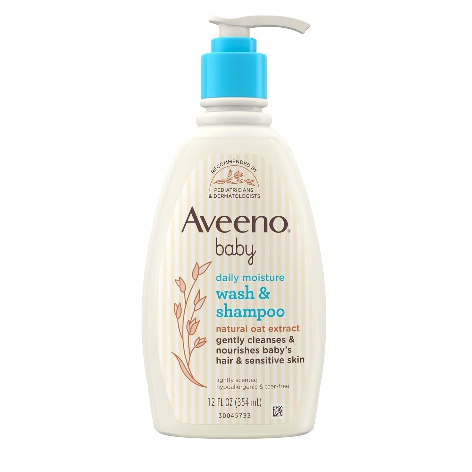 Aveeno Baby Wash and Shampoo Lightly Scented - 354 ml