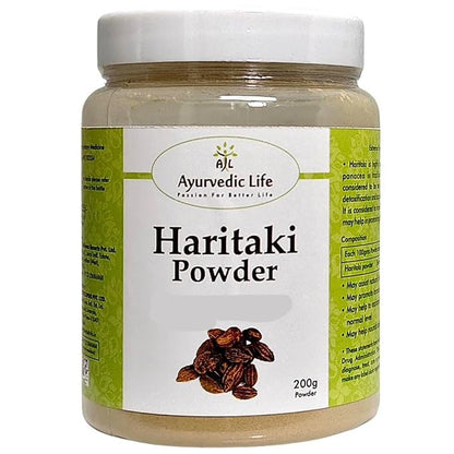 Ayurvedic Life Organic Haritaki Powder â€“ Terminalia â€“ 200 gms (Pack of 2)