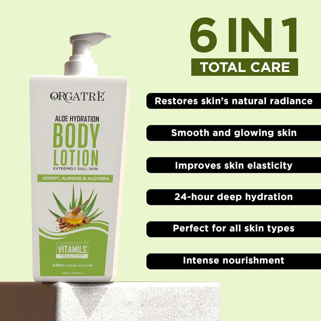 Orgatre Aloe Hydration Body Lotion