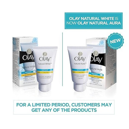 Olay Natural White Light 7 in 1 Fairness Cream - 40 gms