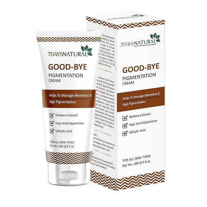 7Days Organic Pigmentation Cream - 100 gms
