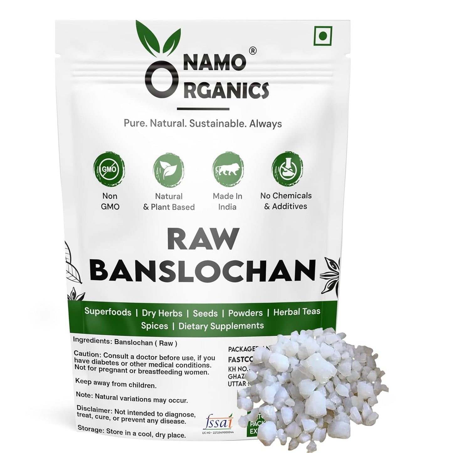 Namo Organics Organic Bansalochan Vansalochan