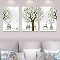 Rangoli MDF 3 Pcs Wall Poster 12x18 Inch Decorative Wall Art P-2 Design-17