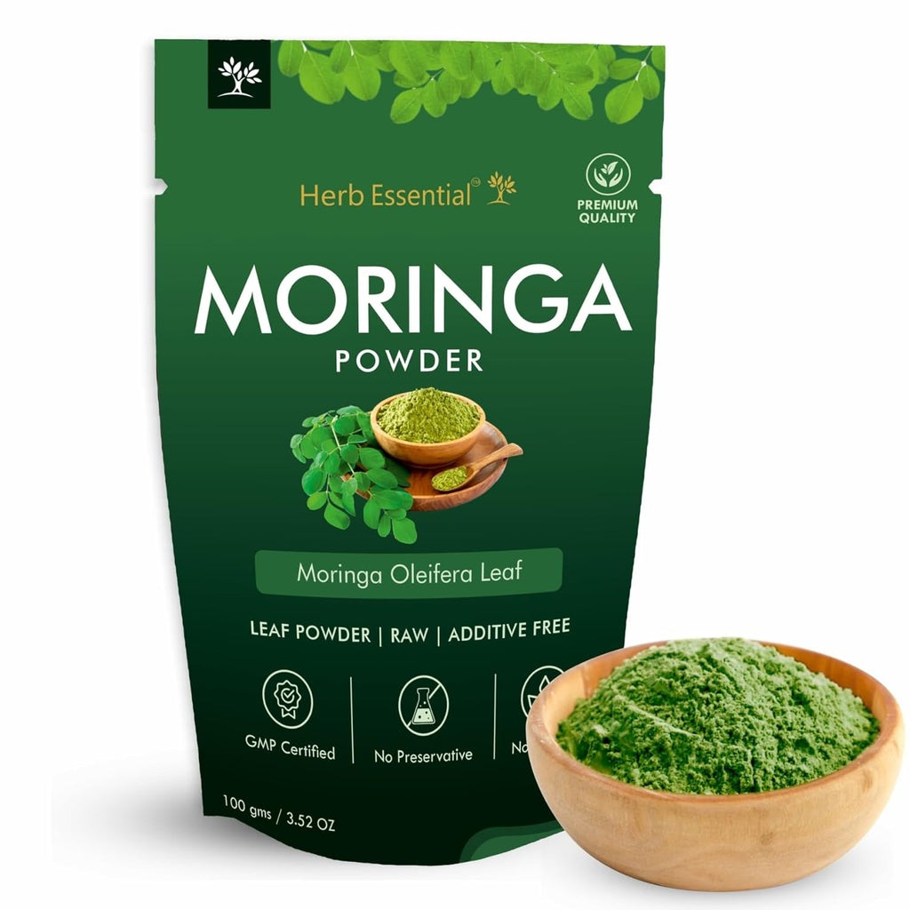 Herb Essential Moringa Powder - 100 gms