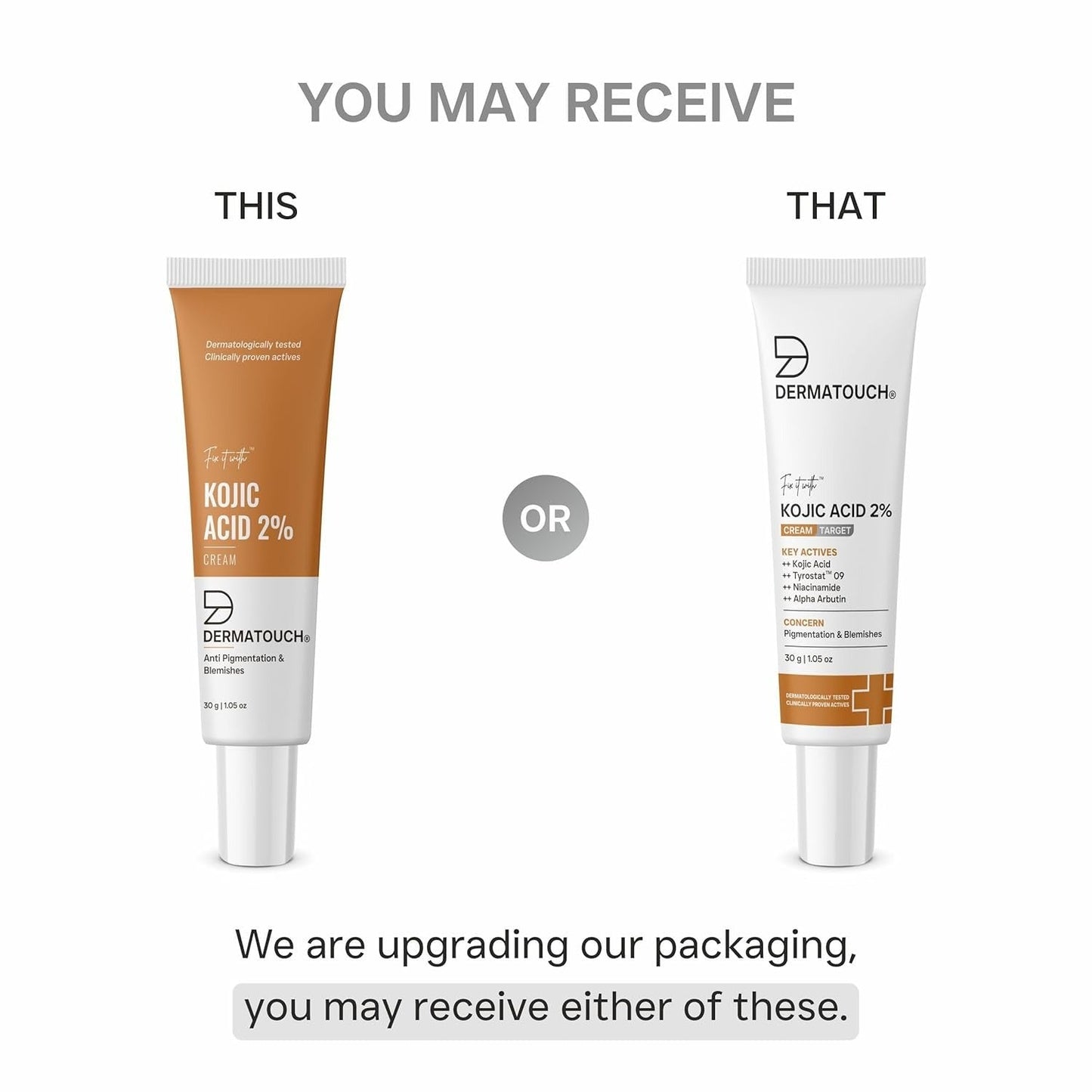 Dermatouch Kojic Acid 2% Cream - 30 gms