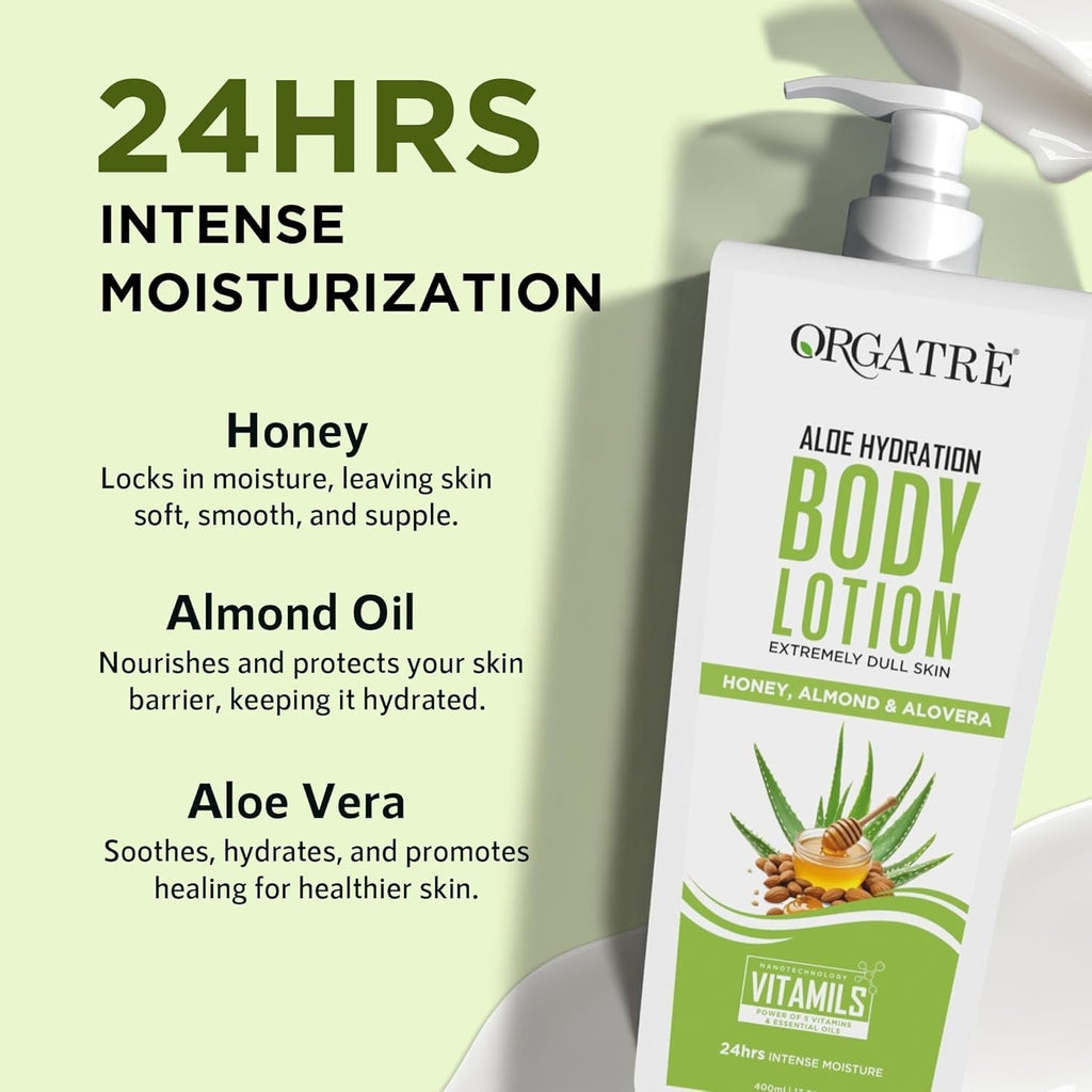Orgatre Aloe Hydration Body Lotion