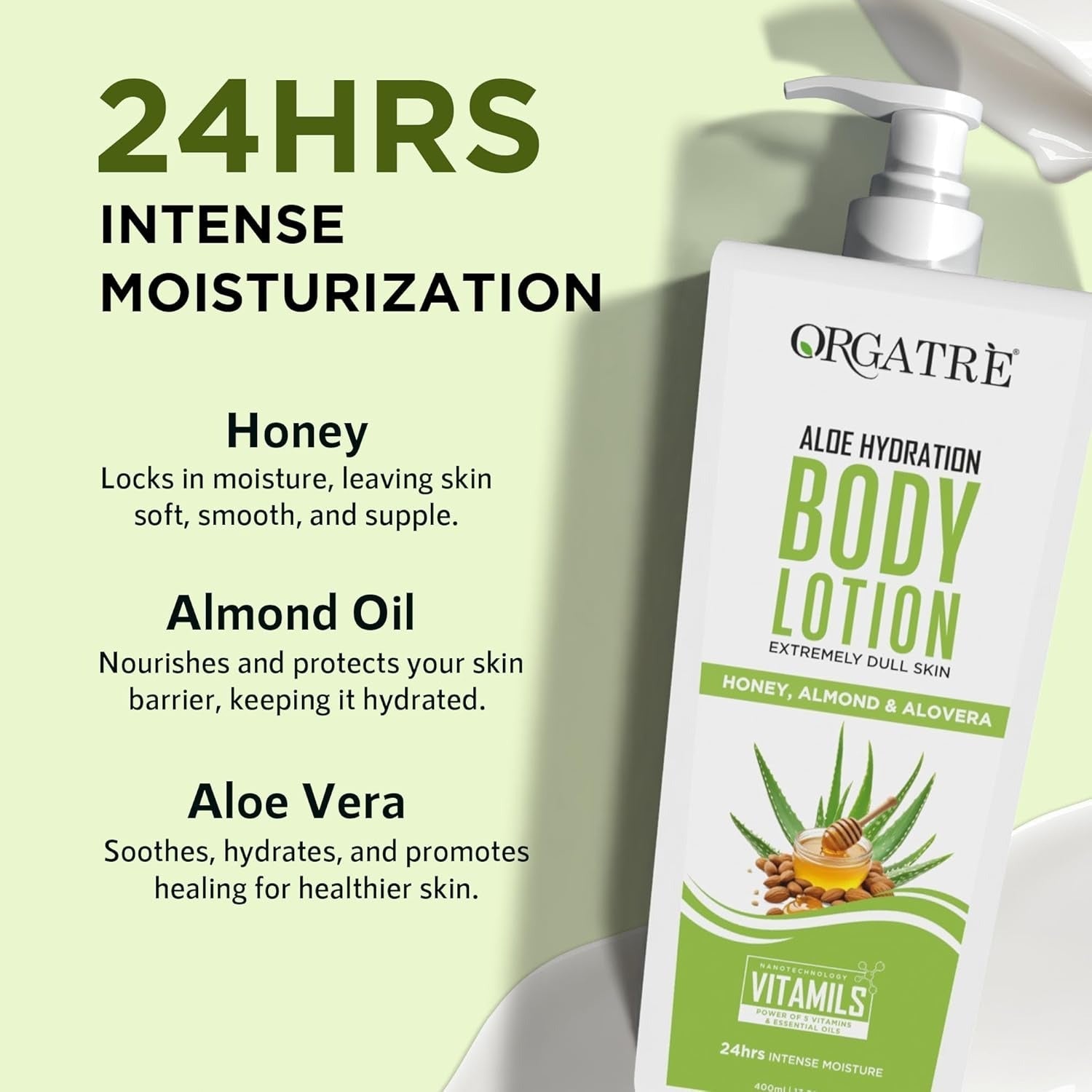 Orgatre Aloe Hydration Body Lotion
