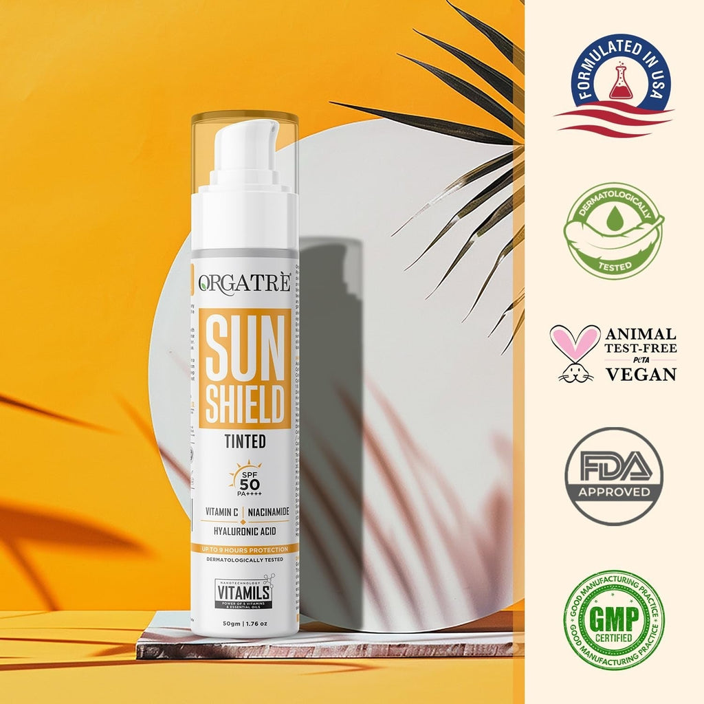 Orgatre Niacinamide Sun Shield Sunscreen SPF 50 PA++++