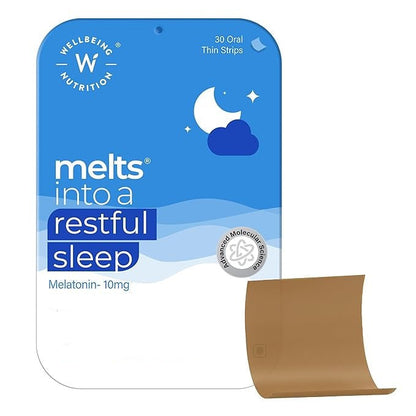 Wellbeing Nutrition Melts Restful Sleep - 30 strips