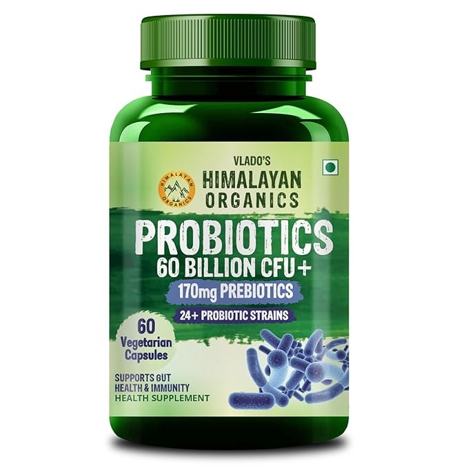 Himalayan Organics Probiotics Capsules - 60 caps