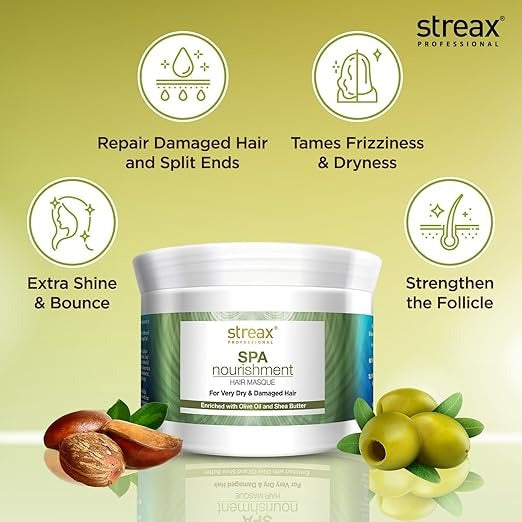 Streax Professional Spa Nourishment Hair Masque - 200 gms