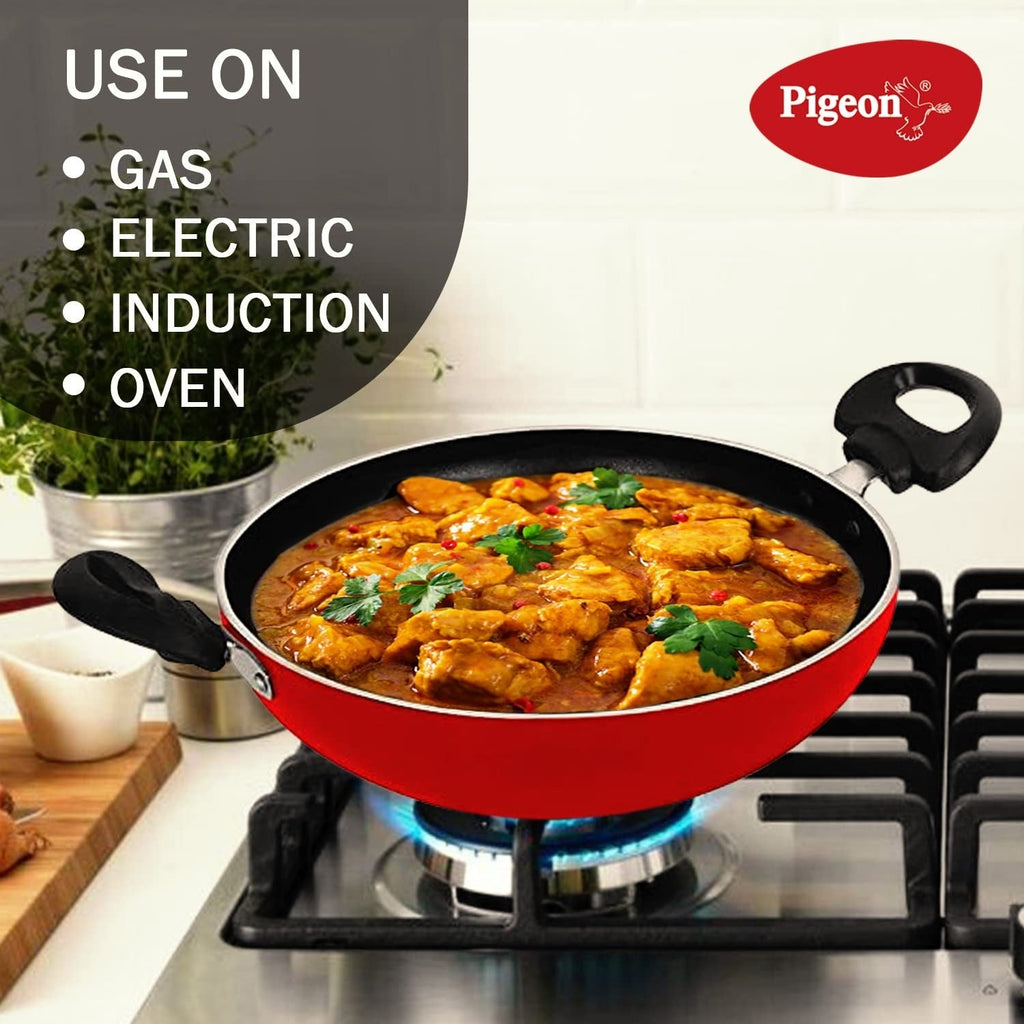 Pigeon Storm Non-Stick Aluminium Kadai 200