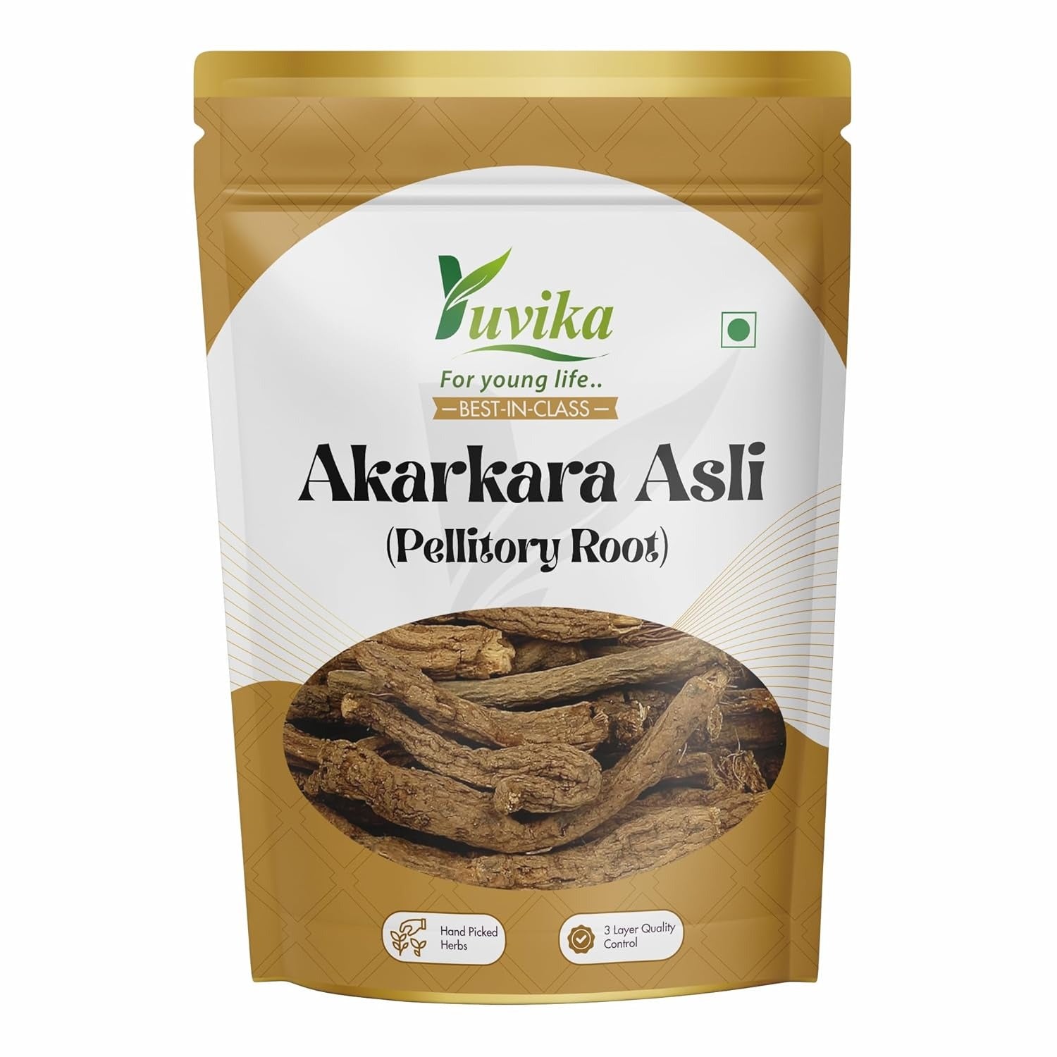 Yuvika Akarkara  Asli - Akarkara Asli - Anacyclus Pyrethrum - Pellitory Root