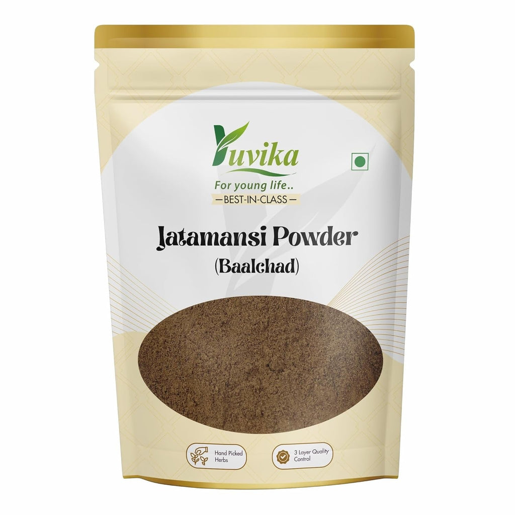 Yuvika Jatamansi Powder - Baalchad - Nardostachys Jatamansi - Nard Indian