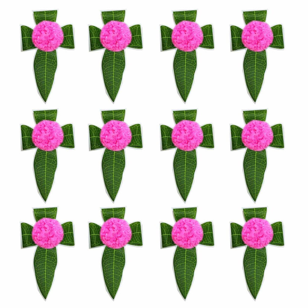 Stylish Mango Leaves and Flowers Decoration at Home Beautifully Crafted Artificial Flower
