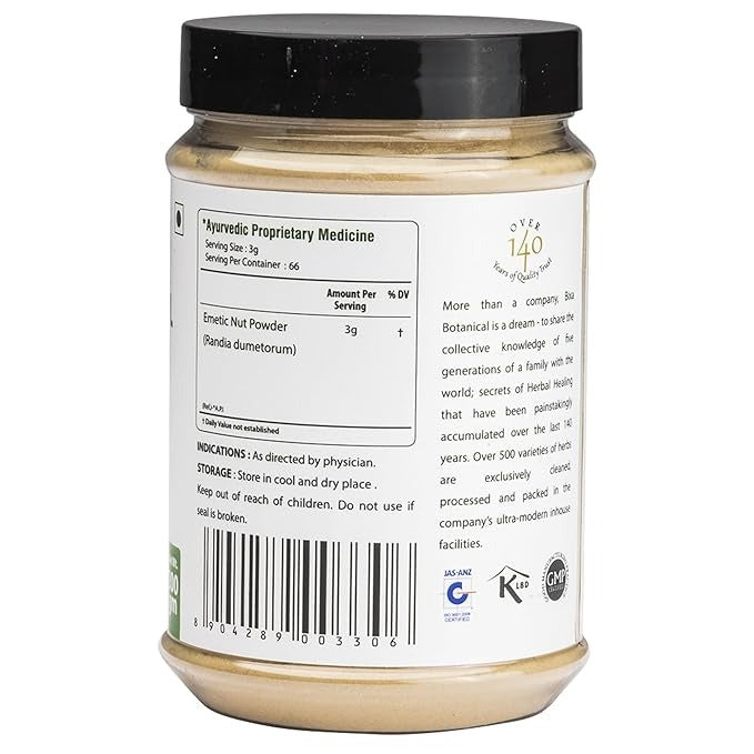 Bixa Botanical Madanphal Powder Randia Dumetorum - 200 gms