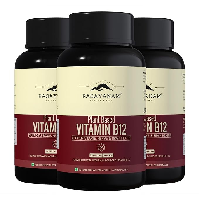 Rasayanam Plant-based Vitamin B12 - 60 Tabs