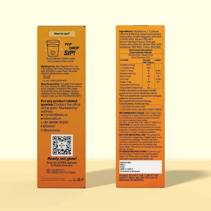Setu Skin Renew Glutathione - 15 tabs