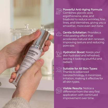 Sesderma Acglicolic Classic Forte Moisturizing Gel Cream - 50 ml