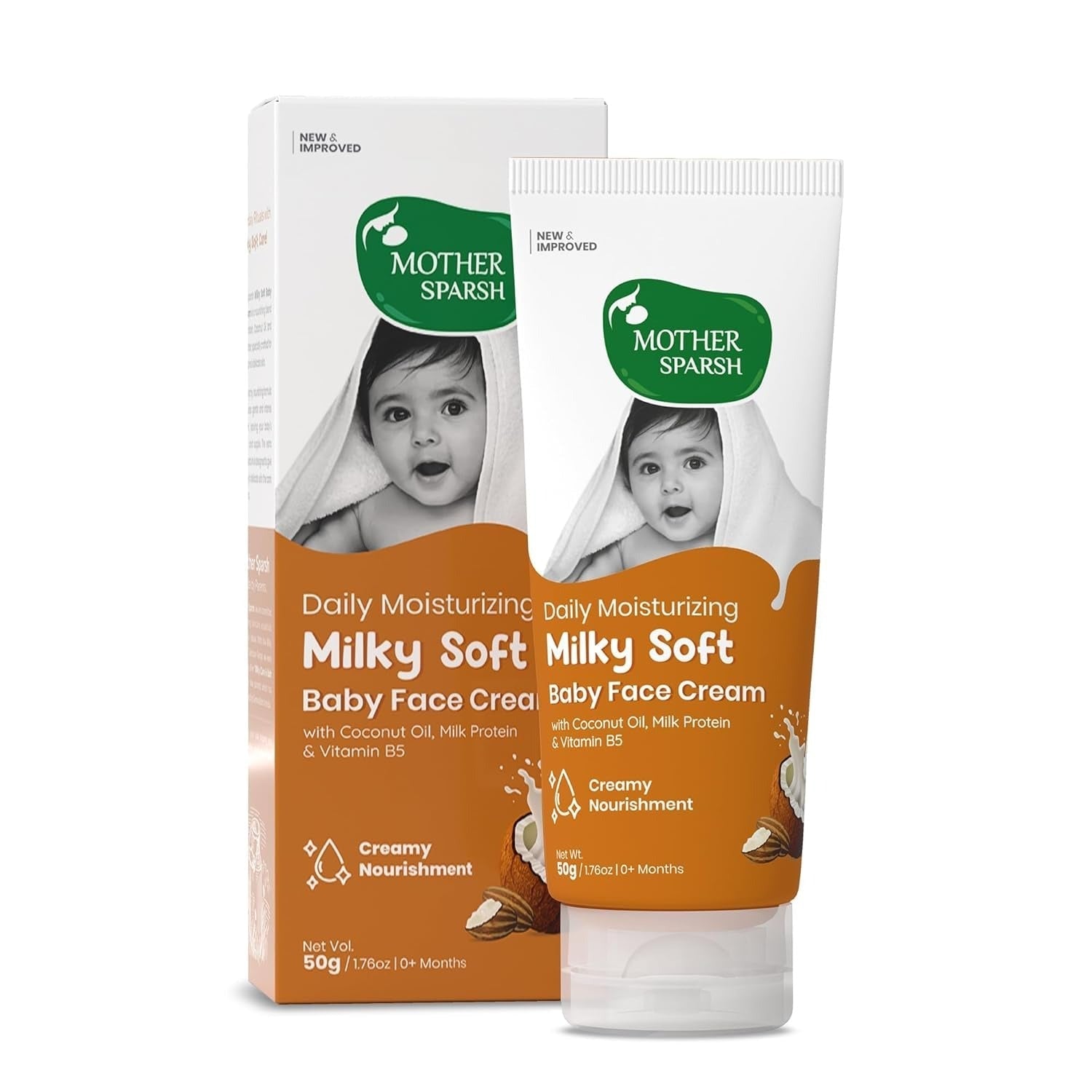 Mother Sparsh Milky Soft Baby Face Cream - 50 gms