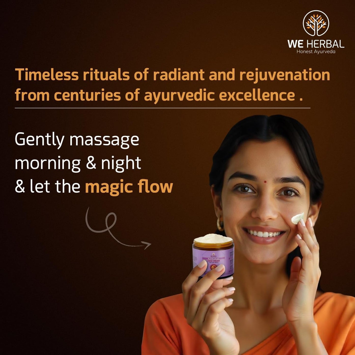 We Herbal Kumkumadi Face Cream - 100 gms