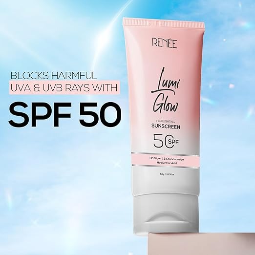 Renee Lumi Glow Highlighting Sunscreen with SPF 50 - 50 gms