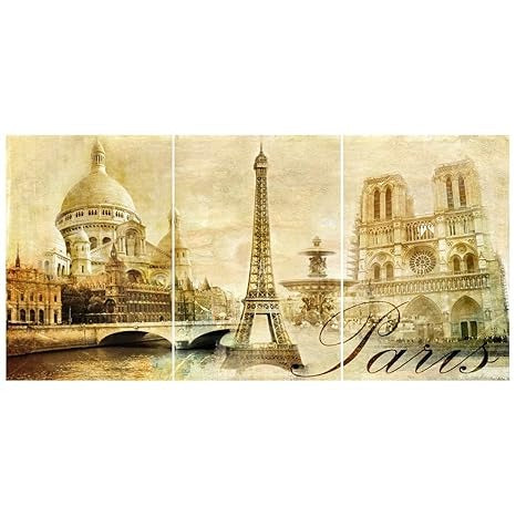 Rangoli MDF 3 Pcs Wall Poster 12x18 Inch Decorative Wall Art P-2 Design-28